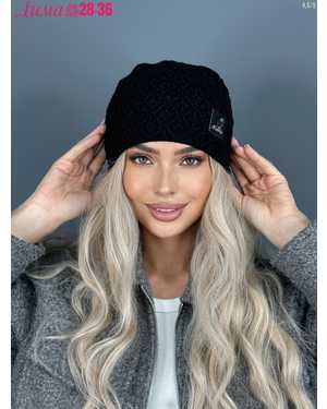 ШАПКА ВЗРОСЛЫЙ РАЗМЕР: ЕДИНЫЙ 20% ШЕРСТЬ, 80% ВИСКОЗА СЕЗОН ЗИМА