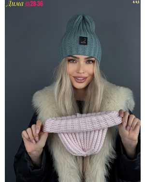 ШАПКА РАЗМЕР: ЕДИНЫЙ 70% ШЕРСТЬ, 30% АКРИЛ