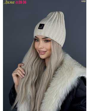 ШАПКА РАЗМЕР: ЕДИНЫЙ 70% ШЕРСТЬ, 30% АКРИЛ