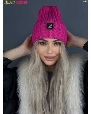 ШАПКА РАЗМЕР: ЕДИНЫЙ 70% ШЕРСТЬ, 30% АКРИЛ