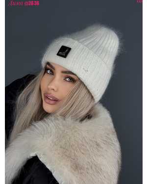 ШАПКА АНГОРА ДВОЙНОЙ ОТ 8 ДО 109 ЛЕТ РАЗМЕР: ЕДИНЫЙ 70% АНГОРА, 15% АКРИЛ, 15% ШЕРСТЬ