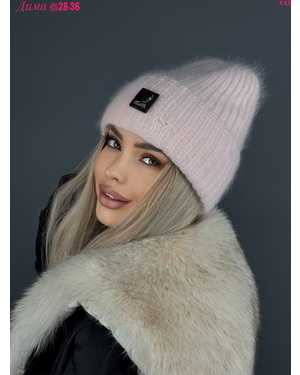 ШАПКА АНГОРА ДВОЙНОЙ ОТ 8 ДО 109 ЛЕТ РАЗМЕР: ЕДИНЫЙ 70% АНГОРА, 15% АКРИЛ, 15% ШЕРСТЬ