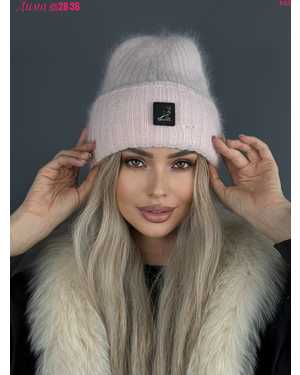 ШАПКА АНГОРА ДВОЙНОЙ ОТ 8 ДО 109 ЛЕТ РАЗМЕР: ЕДИНЫЙ 70% АНГОРА, 15% АКРИЛ, 15% ШЕРСТЬ