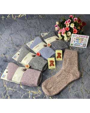 Женские Носки Состав:Кашемир 75% Шерсть 20% Лайкра 5% Размер:36-41 УПАКОВКА 10ПАР