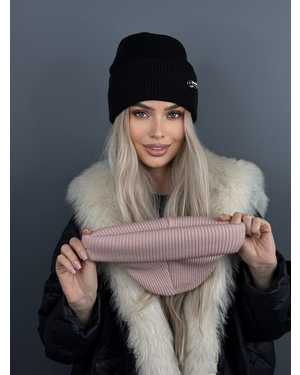 ШАПКА РАЗМЕР: ЕДИНЫЙ 70% ШЕРСТЬ, 30% АКРИЛ