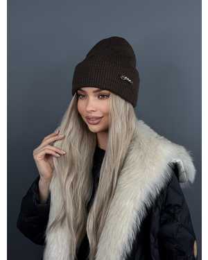 ШАПКА РАЗМЕР: ЕДИНЫЙ 70% ШЕРСТЬ, 30% АКРИЛ