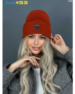 ШАПКА РАЗМЕР: ЕДИНЫЙ 70% ШЕРСТЬ, 30% АКРИЛ