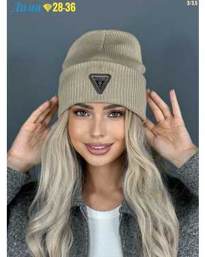 ШАПКА РАЗМЕР: ЕДИНЫЙ 70% ШЕРСТЬ, 30% АКРИЛ