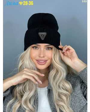 ШАПКА РАЗМЕР: ЕДИНЫЙ 70% ШЕРСТЬ, 30% АКРИЛ