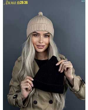 ШАПКА РАЗМЕР: ЕДИНЫЙ 55% ВИСКОЗА, 20% ПОЛИАМИД, 20% НЕЙЛОН, 5% КАШЕМИР