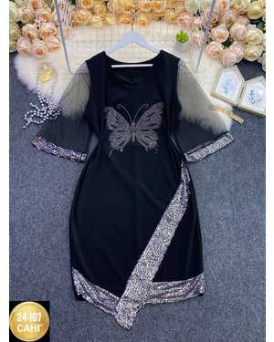 ПЛАТЬЕ ТКАНЬ КРЕПУН