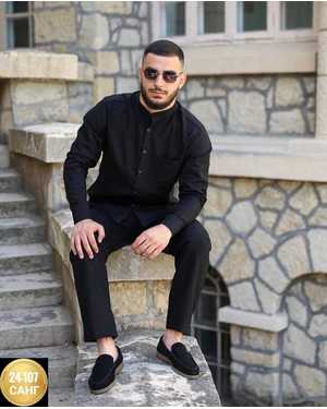 МУЖСКОЙ КОСТЮМ ТКАНЬ ЛЁН