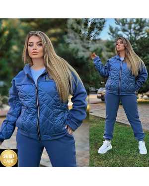 ЖЕНСКИЙ КОСТЮМ ДВОЙКА ТКАНЬ СИНТЕПОН И ФЛИС