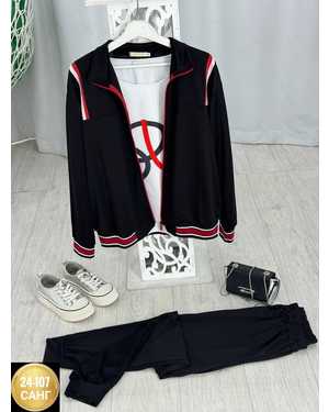 ЖЕНСКИЙ КОСТЮМ ТРОЙКА ТКАНЬ ТРИКОТАЖ