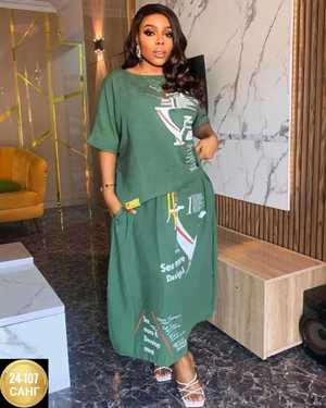 ЖЕНСКИЙ КОСТЮМ ДВОЙКА ТКАНЬ СИНГАПУР