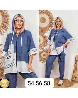 ЖЕНСКИЙ КОСТЮМ ТКАНЬ САНТА БАРБАРА