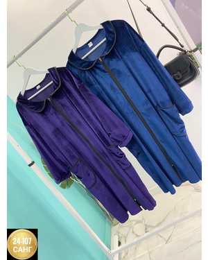 ХАЛАТ ТКАНЬ ВЕЛЮР