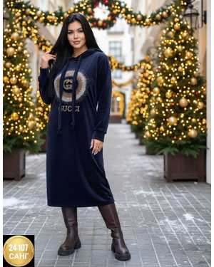 ТУНИКА ТКАНЬ БАРХАТ (ВЕЛЮР) С СУБЛИМАЦИЕЙ