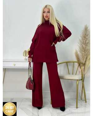 ЖЕНСКИЙ КОСТЮМ ТКАНЬ ТРИКОТАЖ, ЭКО КОЖА