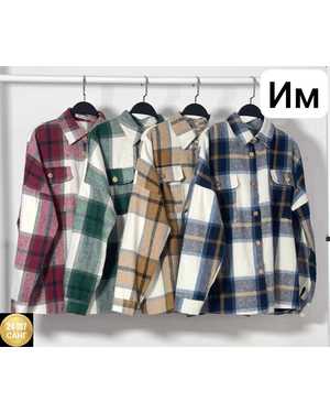 РУБАШКА ТКАНЬ КАШЕМИРОВАЯ БАЙКА