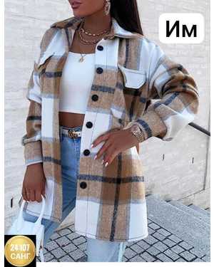 РУБАШКА ТКАНЬ КАШЕМИРОВАЯ БАЙКА