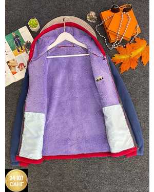 ТОЛСТОВКА ТКАНЬ ФЛИС С МЕХОМ