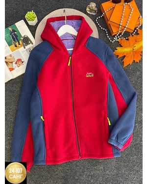 ТОЛСТОВКА ТКАНЬ ФЛИС С МЕХОМ