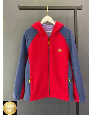 ТОЛСТОВКА ТКАНЬ ФЛИС С МЕХОМ