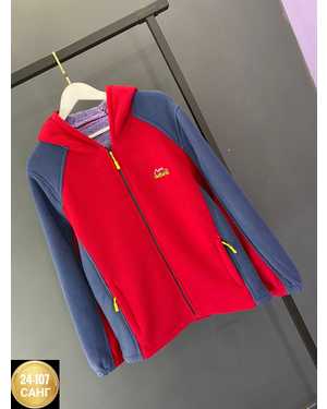 ТОЛСТОВКА ТКАНЬ ФЛИС С МЕХОМ