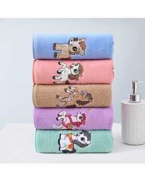 Полотенце Состав микрофибра +Хлопок Размер 35/75 см В упаковке 5 шт разные цвета