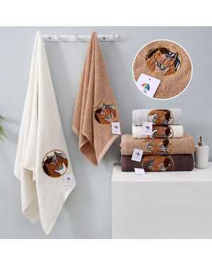 Полотенце махровое. Размер 70/140 см В упаковке 8 шт разные цвета