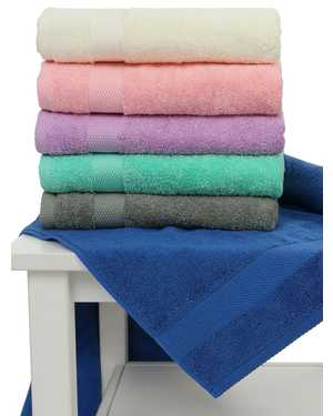 Полотенце махровое. Размер 50/80 см В упаковке 6 шт разные цвета