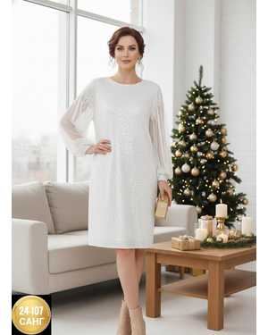 ПЛАТЬЕ ТКАНЬ ПАЙЕТКА