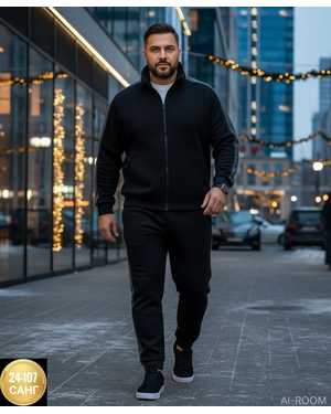 МУЖСКОЙ КОСТЮМ ТКАНЬ ДВУХСТОРОННИЙ ФЛИС