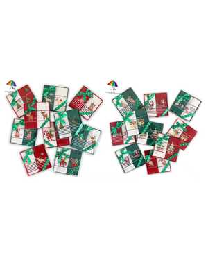 Новогодний Набор из двух вафельных полотенец. Размер 40/60 см без выбора