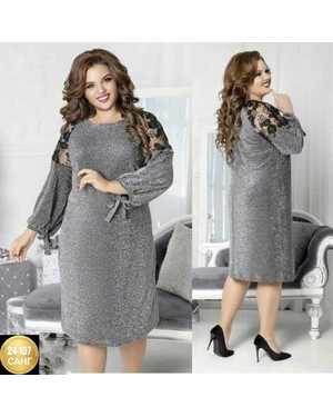 ПЛАТЬЕ ТКАНЬ ЛЮРЕКС