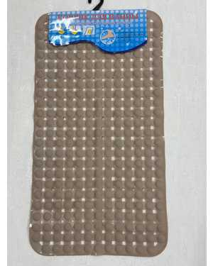 Коврик для ванной нескользящий На присосках Размер 40на80см