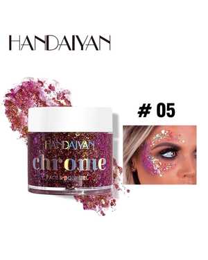 Универсальные глиттер-блестки для лица, тела и волос 30 мл