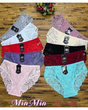 Женские трусики. В упаковке 10шт один размер разные цвета