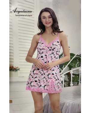 Женская сорочка+ Трусики Ткань вискоза