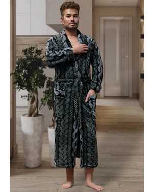 Мужской махровый халат