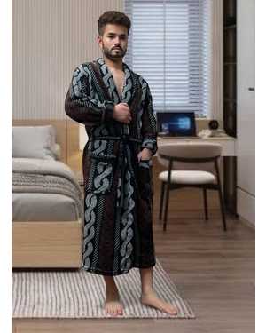 Мужской махровый халат