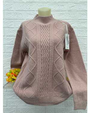 СВИТЕР ТКАНЬ 48% КАШЕМИР, 29% ШЕРСТЬ, 18% ХЛОПОК, 5% ЭЛАСТАН