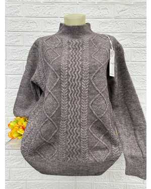 СВИТЕР ТКАНЬ 48% КАШЕМИР, 29% ШЕРСТЬ, 18% ХЛОПОК, 5% ЭЛАСТАН