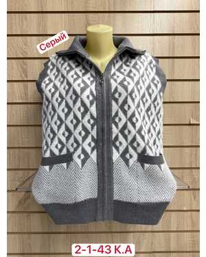 ЖИЛЕТ ТКАНЬ 52% CASHMERE, 28% WOOL, 15% COTTON, 5% ELASTANE