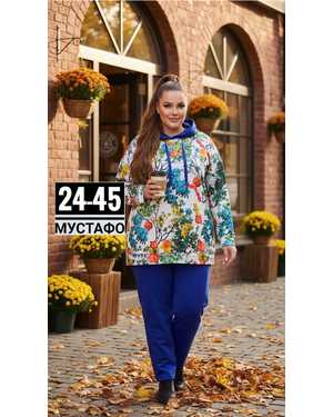 КОФТА ТКАНЬ ТРИКОТАЖ