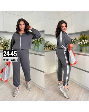 ЖЕНСКИЙ КОСТЮМ ДВОЙКА ТКАНЬ ДВУХНИТКА