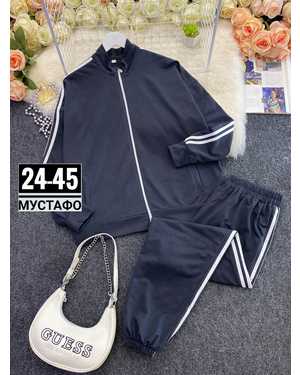 ЖЕНСКИЙ КОСТЮМ ДВОЙКА ТКАНЬ ДВУХНИТКА