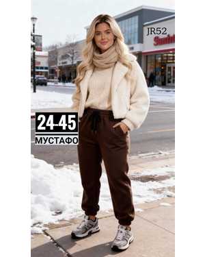 ШТАНЫ ТКАНЬ КАШЕМИР ЁЛКА С НАЧЁСОМ