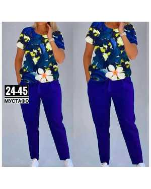 ЖЕНСКИЙ КОСТЮМ ДВОЙКА ТКАНЬ ЛАЙТ СУБЛИМАЦИЯ